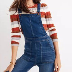 Madewell Skinny Overalls in Santiago Wash